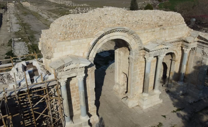 7 bin 500 yıllık Antik kent depremi az hasarla atlattı