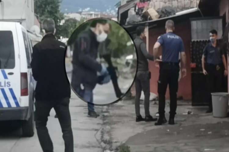 Bursa'da ekiplerin karşısında pompalı tüfek ve silahla havaya ateş açtılar