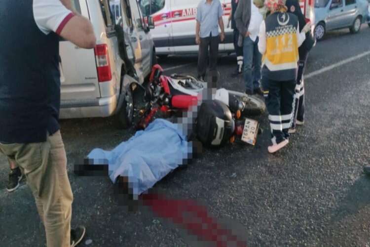 Bursa'da motosiklet faciası: 1 ölü