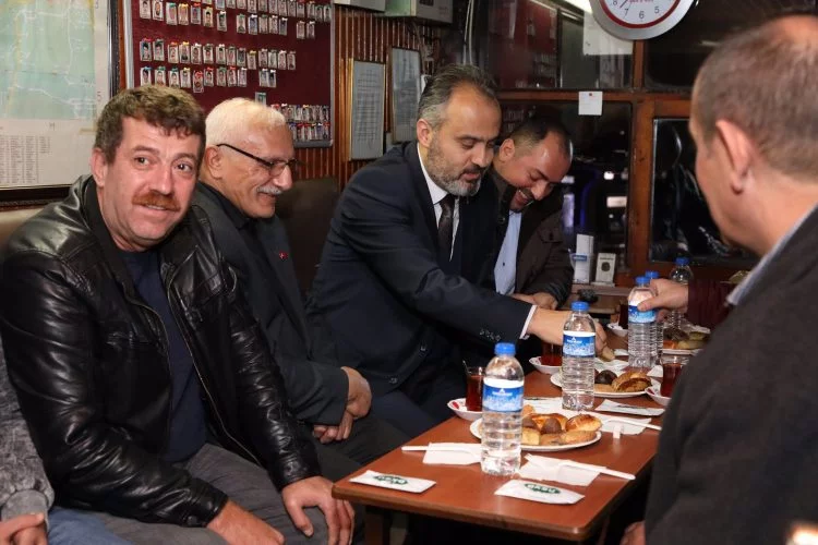 Başkan Aktaş taksicilerden Bursa'yı dinledi