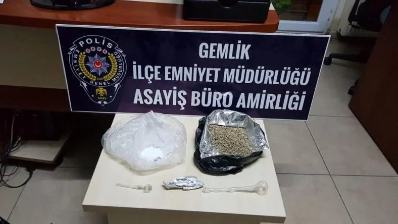 Bursa'da 15 bin liralık uyuşturucu operasyonu
