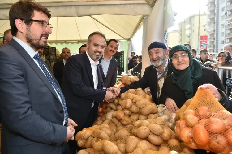 Bursalılar en çok ucuz patatese akın etti