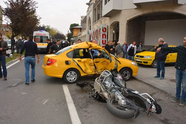 Bursa'da korkunç kazada bir polis memuru şehit olmuştu! Taksici asıl kusurlu çıktı