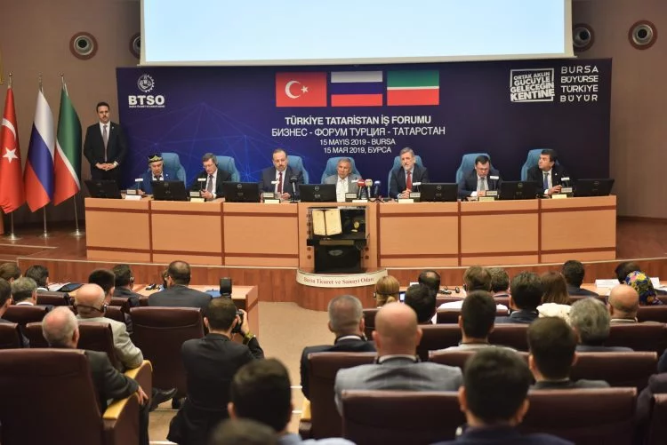 BTSO'dan Türkiye-Tataristan İş Forumu