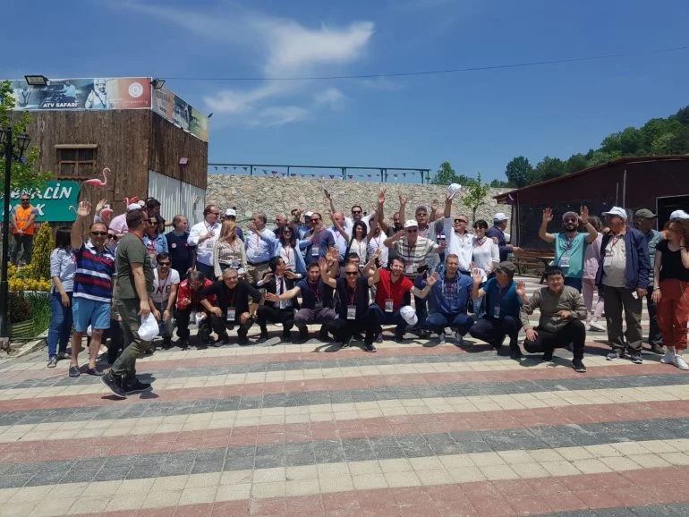 Adrenalin Park Türkiye Gazeteciler Federasyonu toplantısına ev sahipliği yaptı