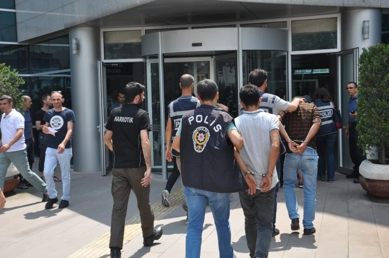 Bursa'daki Çekirge Operasyonunda yakalananların 35'i tutuklandı