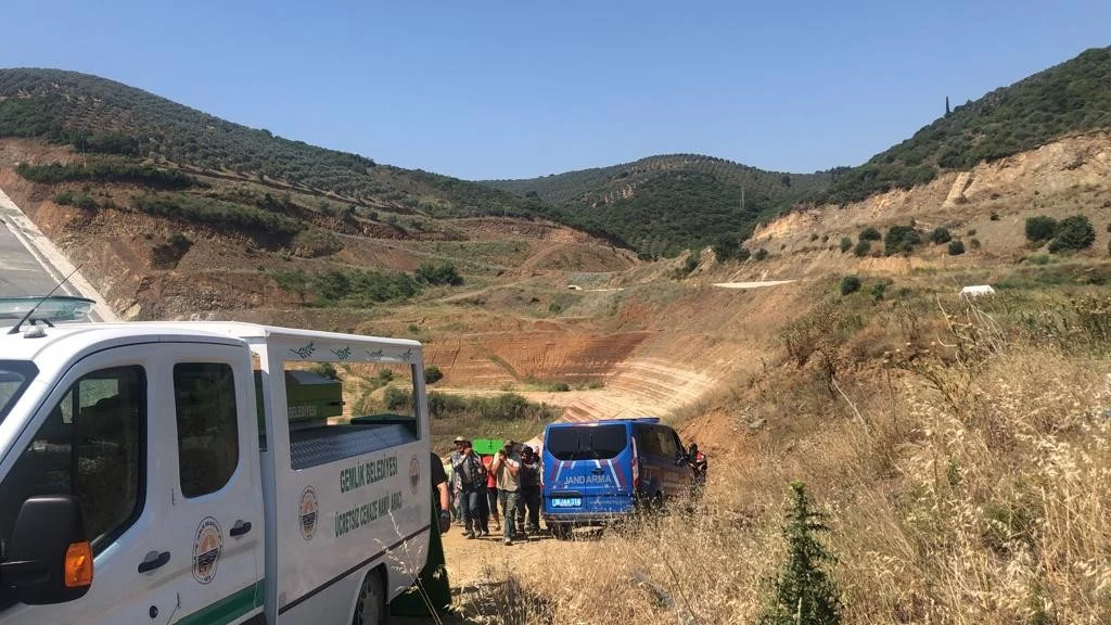 Bursa'daki baraj inşaatında korkunç ölüm