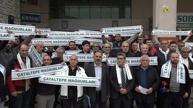 Bursa'da 3 bin esnaf Çataltepe sanayi sitesi için Ankara'dan destek bekliyor