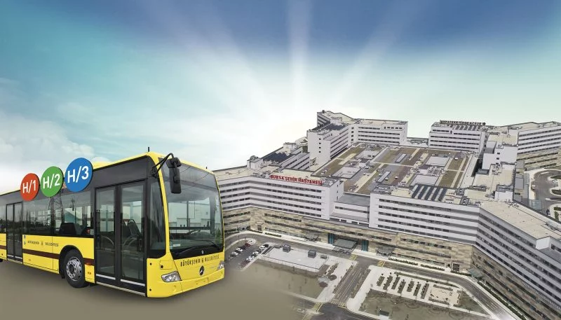 Şehir Hastanesine özel 3 yeni otobüs hattı