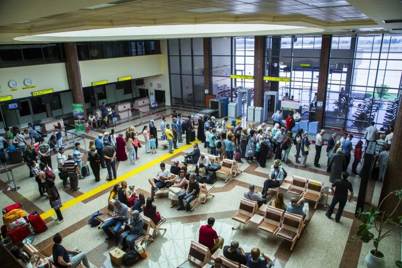 Yenişehir Havalimanı'nda doluluk oranı yüzde yüzleri gördü