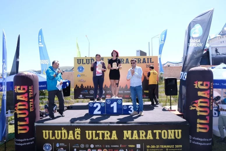 Uludağ'ın zirvesindeki Ultra Maraton final yaptı