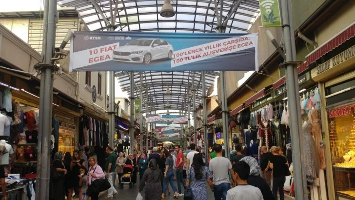 Bursa Kapalı Çarşıda 'Payitaht' Coşkusu Başladı