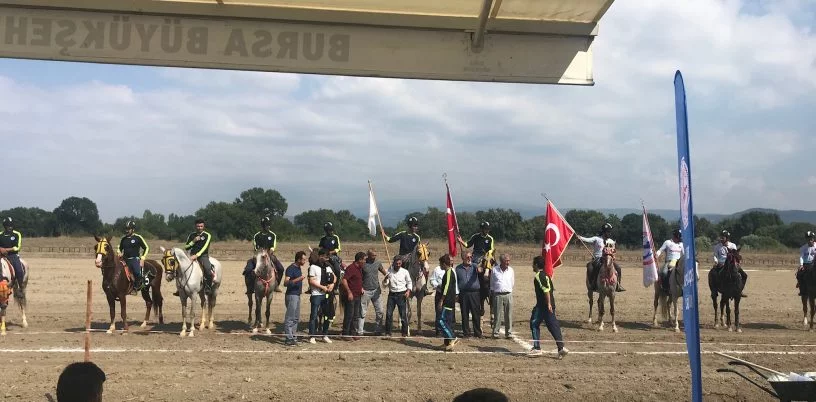Bursa'da atlı spor heyecanı