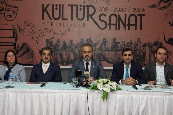 Bursa halkı bu yıl kültür ve sanata doyacak
