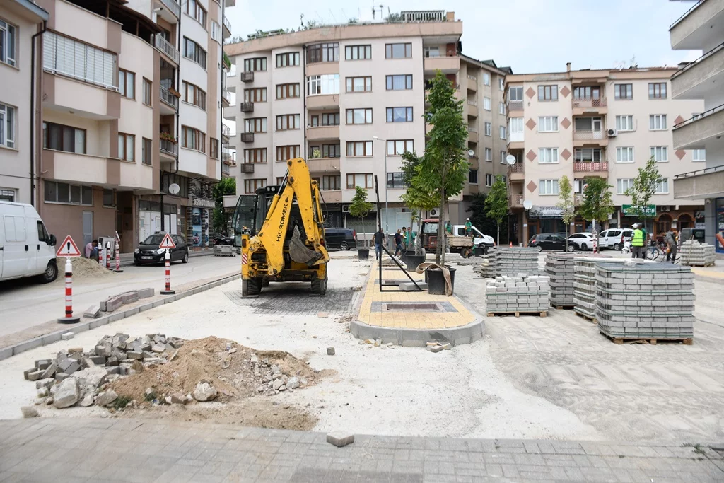 Sinanbey Mahallesi'nde otopark çalışmaları sürüyor