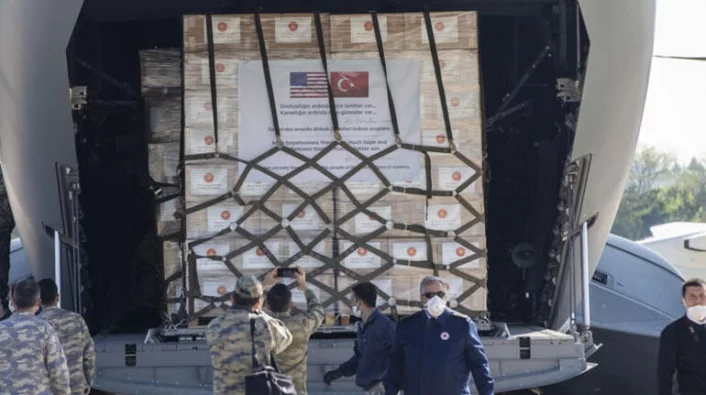 ABD'den Türkiye'ye 'yardım' teşekkürü