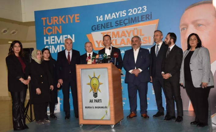 Ak Parti Bursa İl Başkanı Gürkan: "AK Parti'ye olan teveccüh artıyor"