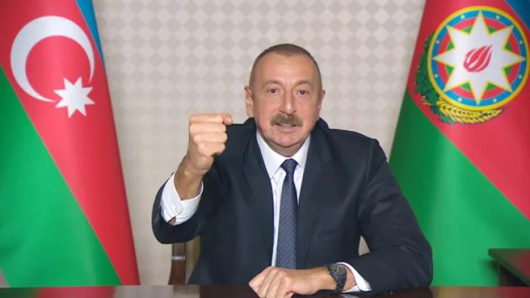 Aliyev'den Ermenistan açıklaması