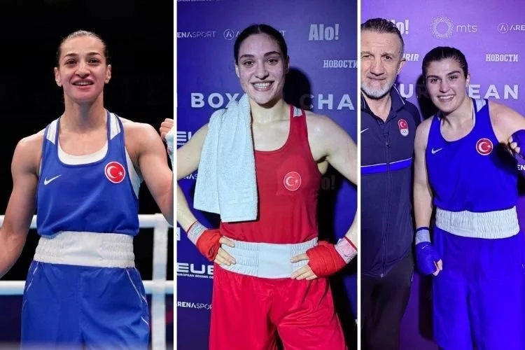 Avrupa Boks Şampiyonası'nda 3 kadın boksör altın madalya yolunda