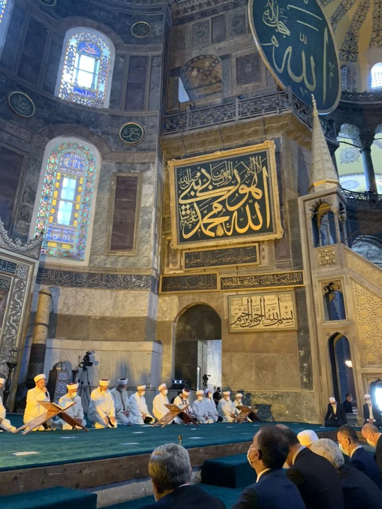 Ayasofya Camii 86 yıl sonra ibadete açıldı!