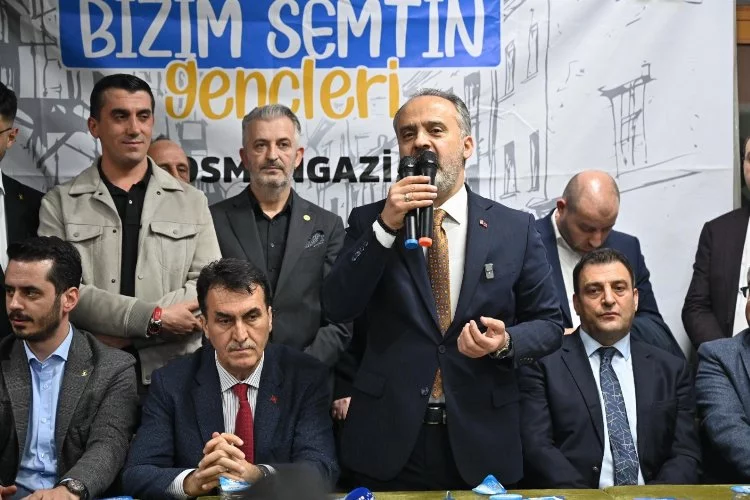 Bursa Büyükşehir Belediye Başkanı Alinur Aktaş, Bozbey’e sordu:  “Nilüfer’de, kaç kulübe tesis yaptın?”