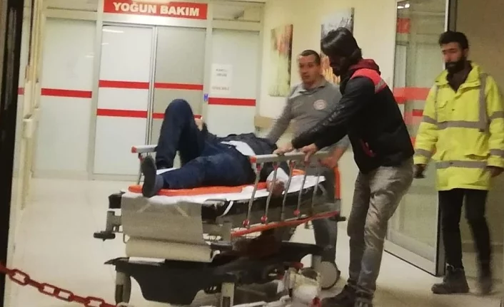 Bursa'da ilk iş gününde hastanelik oldu!