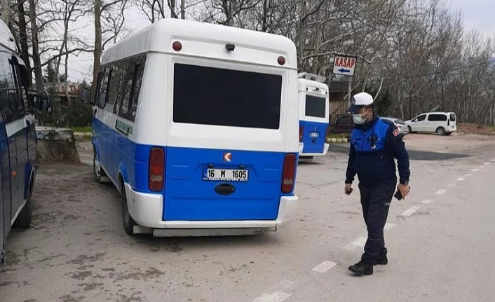 Bursa'da minibüsten 28 kişi çıktı!