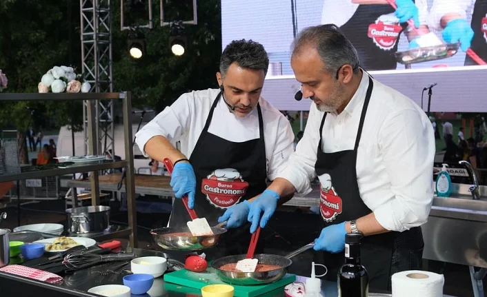 Bursa Gastronomi Festivali'nin tadı damaklarda kaldı