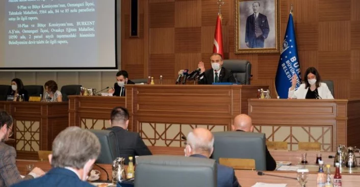 Bursa Büyükşehir 2019 faaliyet raporunu onaylandı