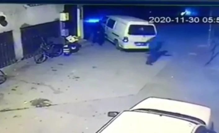 Bursa'da arabasını çalan hırsızı böyle kovaladı