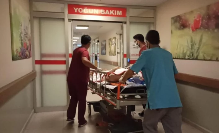 Bursa'da çatıdan düşen işçi ağır yaralandı