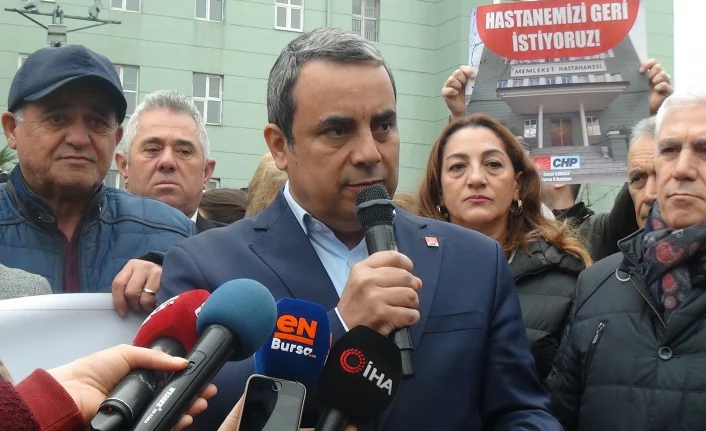 Bursa'da CHP'den hastane açıklaması