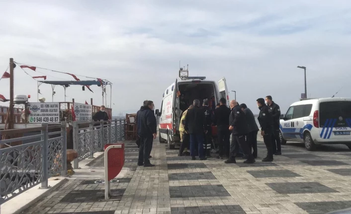 Bursa'da denize düşen kadın son anda kurtarıldı
