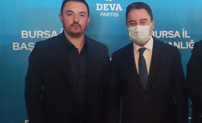 Bursa'da DEVA Partisi'nde şok istifa