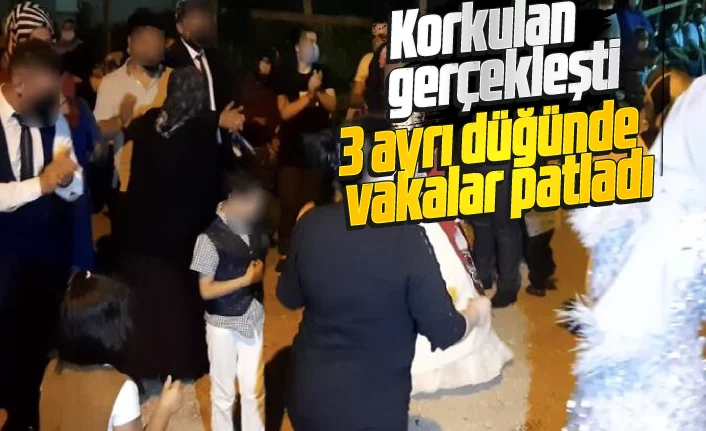 Bursa'da düğünler tehlike saçıyor