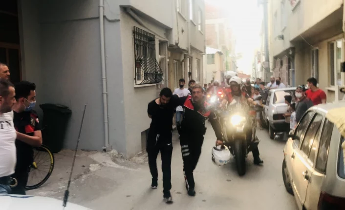 Bursa'da dur ihtarına uymayan sürücü, ablukaya alınarak yakalandı