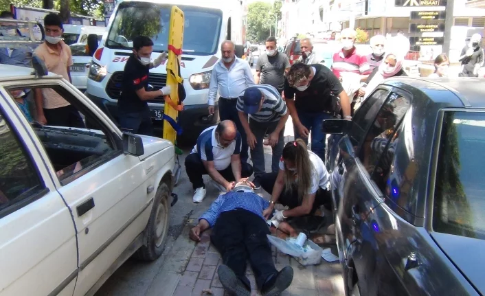 Bursa'da ehliyetsiz sürücü dehşet saçtı!