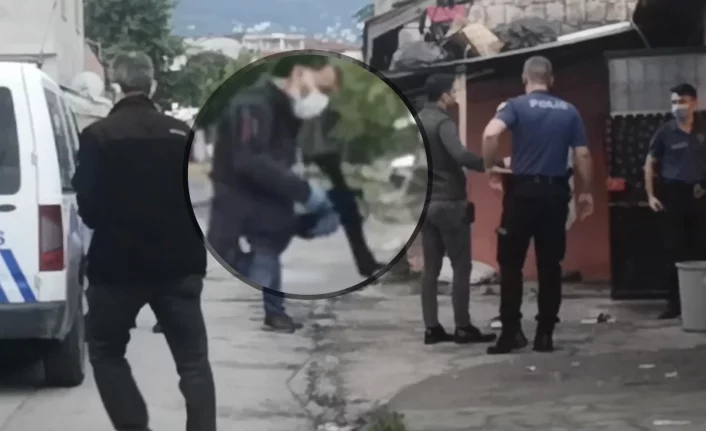 Bursa'da ekiplerin karşısında pompalı tüfek ve silahla havaya ateş açtılar