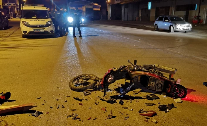 Bursa'da feci kaza: 1 ölü,1 yaralı