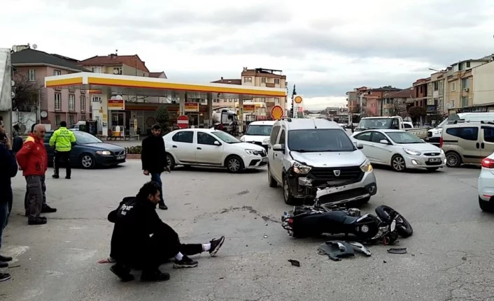 Bursa'da feci kaza..Saniye saniye kamerada