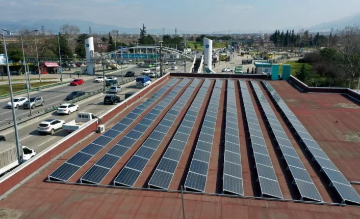 Bursa'da güneşle 17 milyon TL tasarruf sağlanacak