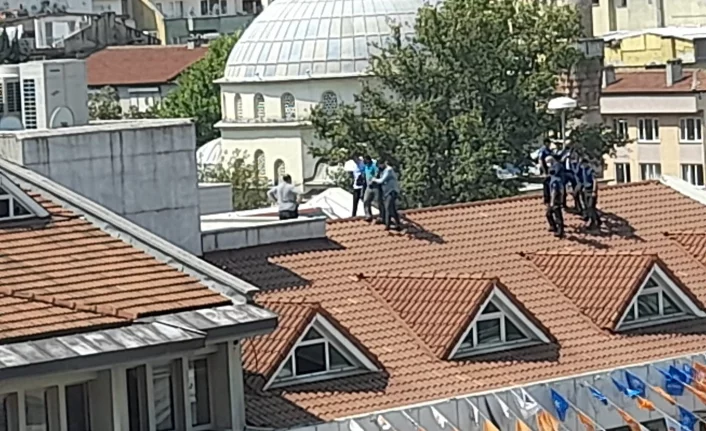 Bursa'da intihar girişimi