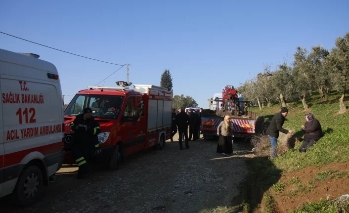 Bursa'da kayıp çiftçinin cesedi traktörün altında bulundu
