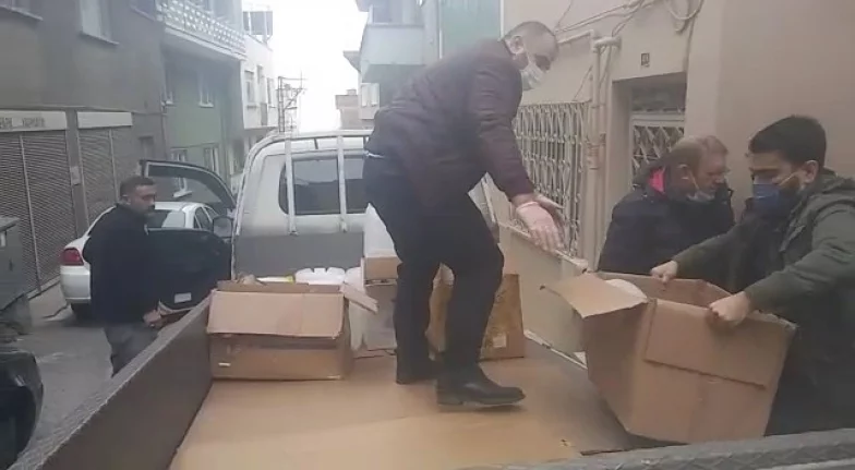 Bursa'da ölüm bidonları böyle taşınmış