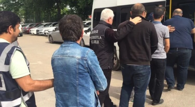 Bursa'da operasyon: 6 tutuklu