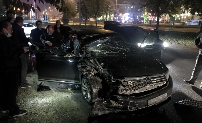 Bursa'da Orhaneli Belediye Başkanı kaza geçirdi!