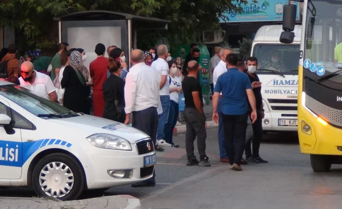 Bursa'da otobüslere mesafe gelince yolcular durakta kaldı!