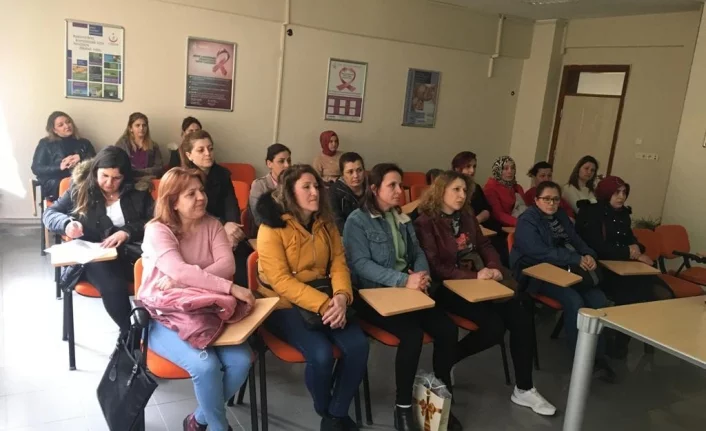 Bursa'da Özhan’dan kadın çalışanlarına anlamlı hizmet