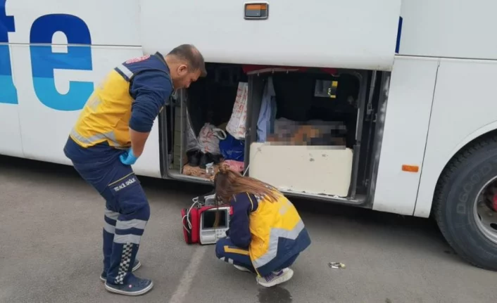 Bursa'da şoför, otobüsün bagajında ölü bulundu