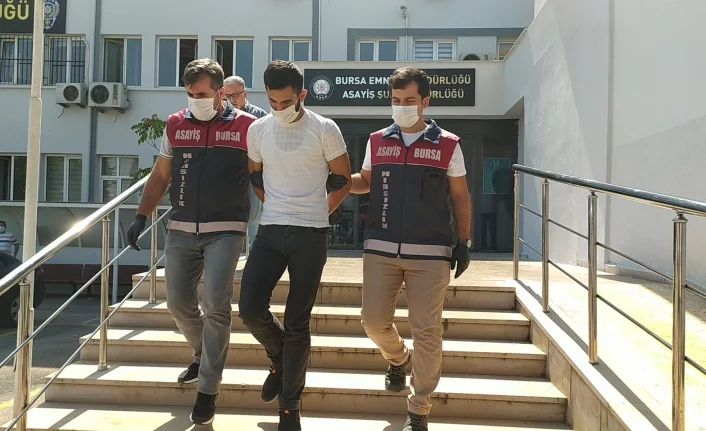 Bursa'da suç makinesi operasyonla yakalandı!